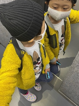 「Lee（リー）のアイテム（ブルゾン）」を使った、chelmom1126さん（レディース・163cm）の秋コーディネート