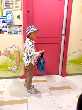 「devirock（デビロック）のアイテム（チノパンツ）」を使った、chelmom1126さん（レディース・163cm）の冬コーディネート