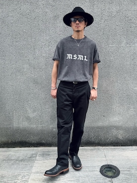 「アイテム（腕時計）」を使った、TANAKA (GARDEN CREW)さん（メンズ・173cm）の夏コーディネート