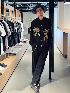 「モノトーンコーデ」｜「アイテム（財布/小物）」を使った、TANAKA (GARDEN CREW)さん（メンズ・173cm）の夏コーディネート