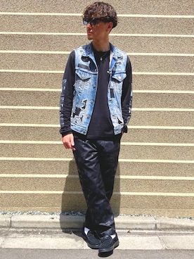 TANAKA (GARDEN CREW)さん（メンズ・173cm）の夏コーディネート