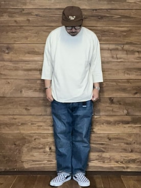 「VANS（バンズ）のアイテム」を使った、ISOPさん（メンズ・170cm）の秋コーディネート