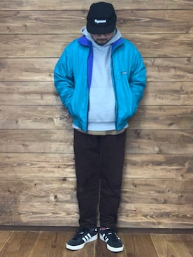 ISOPさん（メンズ・170cm）の冬コーディネート