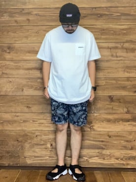 「WILD THINGS（ワイルドシングス）のアイテム（パンツ）」を使った、ISOPさん（メンズ・170cm）の夏コーディネート