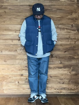 ISOPさん（メンズ・170cm）の冬コーディネート