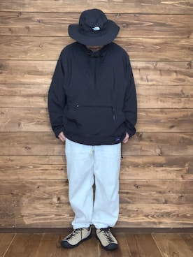 「L.L.Bean（エルエルビーン）のアイテム（ナイロンジャケット）」を使った、ISOPさん（メンズ・170cm）の春コーディネート