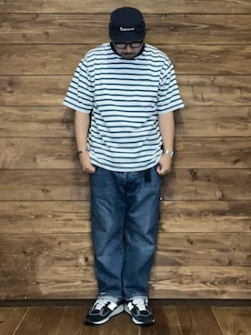 ISOPさん（メンズ・170cm）の夏コーディネート