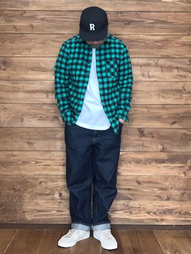 ISOPさん(メンズ・170cm)の春コーディネート