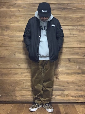 「アイテム（スニーカー、その他）」を使った、ISOPさん（メンズ・170cm）の冬コーディネート