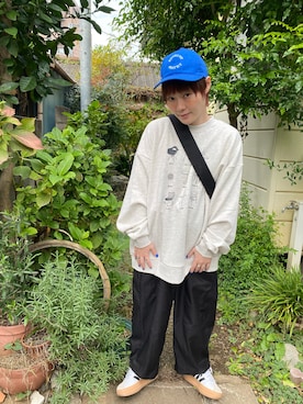 「ボーイッシュ」｜鈴石 風さん（レディース・156cm）の秋コーディネート