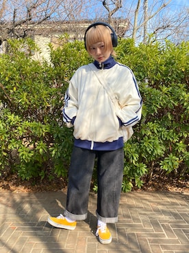 「nemne store（ネンネストア）のアイテム」を使った、鈴石 風さん（レディース・156cm）の春コーディネート