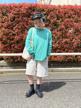 「Lace Ladies（レースレディース）のアイテム」を使った、鈴石 風さん（レディース・156cm）の春コーディネート