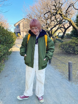 鈴石 風さん(レディース・156cm)の冬コーディネート