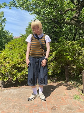 鈴石 風さん(レディース・156cm)の夏コーディネート