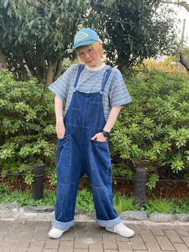 「SHEPP（シープ）のアイテム」を使った、鈴石 風さん（レディース・156cm）の春コーディネート