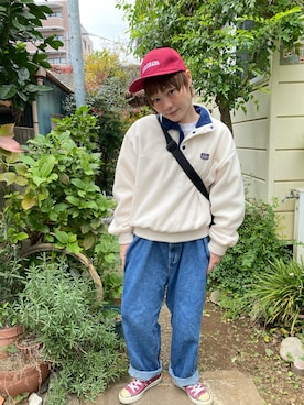 「アイテム（その他トップス）」を使った、鈴石 風さん（レディース・156cm）の秋コーディネート