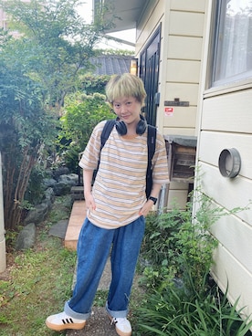 鈴石 風さん（レディース・156cm）の夏コーディネート
