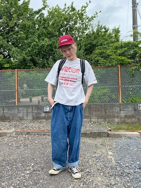 鈴石 風さん（レディース・156cm）の夏コーディネート