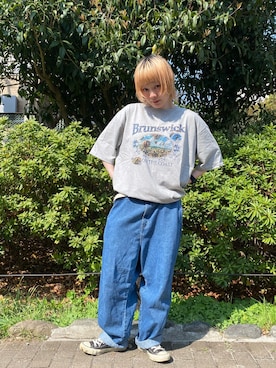 鈴石 風さん（レディース・156cm）の春コーディネート