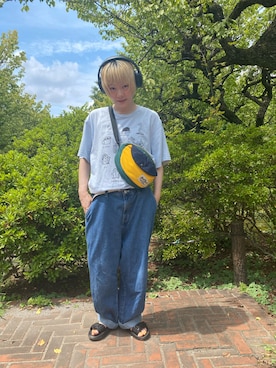 鈴石 風さん（レディース・156cm）の夏コーディネート