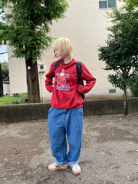 鈴石 風さん(レディース・156cm)の秋コーディネート