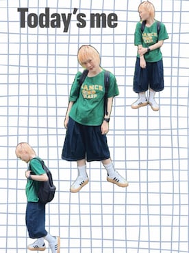 「アイテム（腕時計）」を使った、鈴石 風さん（レディース・156cm）の秋コーディネート