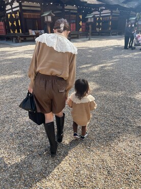 acoさん（レディース・158cm）の冬コーディネート