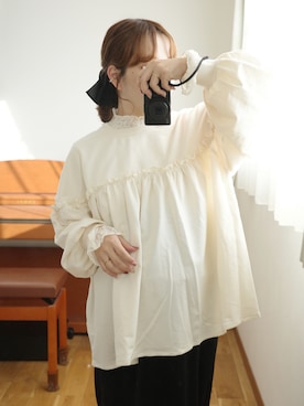 「アイテム（トップス）」を使った、hope.jpさん（レディース・145cm・30代）の冬コーディネート