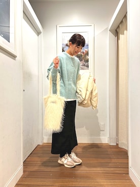 「GOOD ROCK SPEED（グッドロックスピード）のアイテム」を使った、yuriさん（レディース・166cm）の冬コーディネート