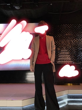 「アイテム（テーラードジャケット）」を使った、sinrabanshoさん（メンズ・178cm）の冬コーディネート