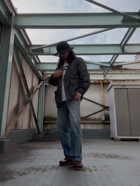 「Johnbull（ジョンブル）のアイテム」を使った、sekineamekajiさん（メンズ・168cm）の秋コーディネート