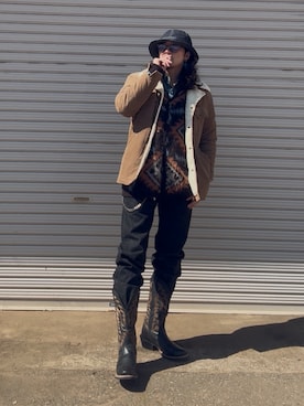 sekineamekajiさん（メンズ・168cm）の春コーディネート