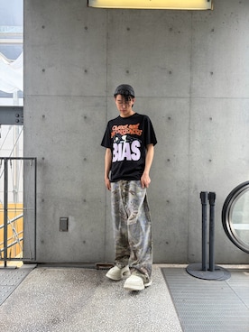 「DANKE SCHON（ダンケシェーン）のアイテム」を使った、りゅうやさん（メンズ・180cm）の夏コーディネート