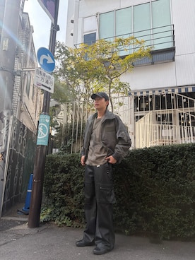 りゅうやさん（メンズ・180cm）の冬コーディネート