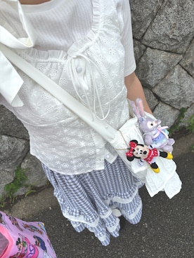 「アイテム（タンクトップ）」を使った、ompkri16nさん（レディース・156cm）の秋コーディネート