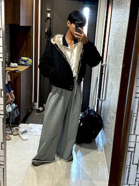 「アイテム（その他アウター）」を使った、coco2garuさん（メンズ・175cm）の秋コーディネート