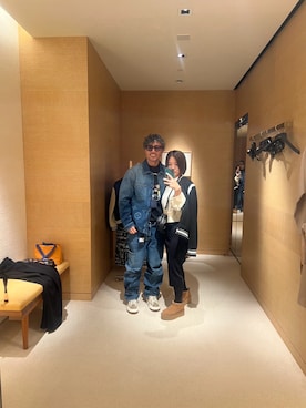 「アイテム（デニムジャケット）」を使った、kazu19751212さん（メンズ・183cm・40代）の秋コーディネート