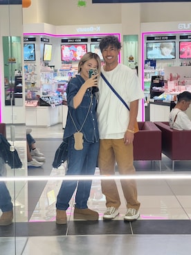 「アイテム（Tシャツ/カットソー）」を使った、kazu19751212さん（メンズ・183cm・40代）の秋コーディネート