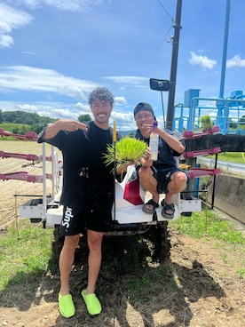 「アイテム（サンダル）」を使った、kazu19751212さん（メンズ・183cm・40代）の秋コーディネート