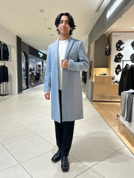 「5351 POUR LES HOMMES（ゴーサンゴーイチプールオム）のアイテム」を使った、Makoさん（メンズ・180cm）の秋コーディネート