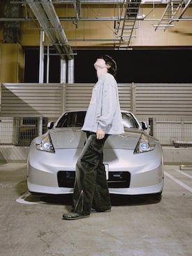 「アイテム（カーゴパンツ）」を使った、Yuuma'さん（メンズ・183cm・20代）の秋コーディネート