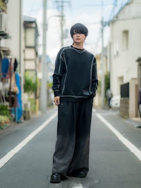 「ADRER」｜Yuuma'さん（メンズ・182cm）の秋コーディネート