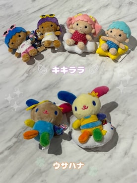 「LOWRYS FARM（ローリーズファーム）の【サンリオキャラクターズ】ヌイキーホルダー8 647243/GOODS（キーホルダー、その他）」を使った、kahooo59さん（レディース・158cm）の春コーディネート
