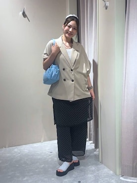 kahooo59さん（レディース・158cm）の夏コーディネート