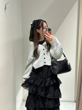 「LOWRYS FARM（ローリーズファーム）のアイテム（ハンドバッグ）」を使った、kahooo59さん（レディース・158cm）の秋コーディネート