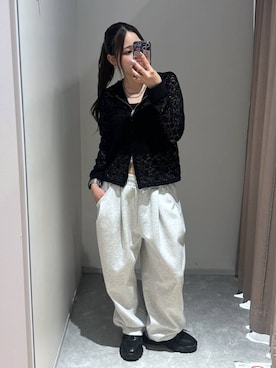 「LOWRYS FARM（ローリーズファーム）のアイテム（スニーカー）」を使った、kahooo59さん（レディース・158cm）の夏コーディネート