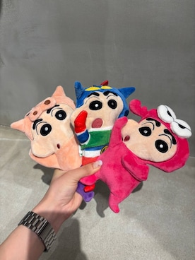 「LOWRYS FARM（ローリーズファーム）の【クレヨンしんちゃん】ポーチ付きエコBAG 826686/GOODS（エコバッグ/サブバッグ、その他）」を使った、kahooo59さん（レディース・158cm）の夏コーディネート