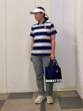 村田 恵さん(レディース・160cm)の夏コーディネート