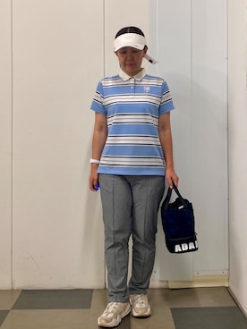 村田 恵さん(レディース・160cm)の夏コーディネート