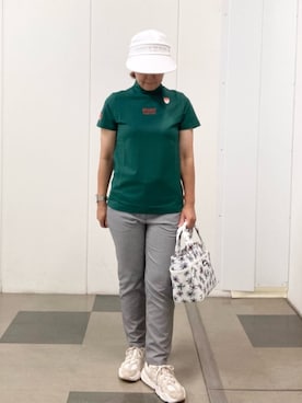 村田 恵さん(レディース・160cm)の夏コーディネート